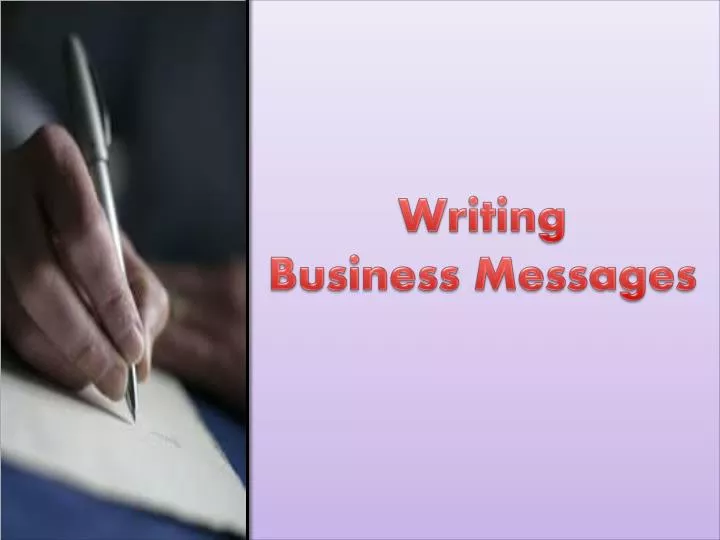 writing business messages