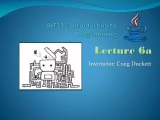 BIT115: Introduction to Programming
