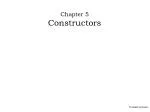 Understanding Constructors in Object-Oriented Programming: Overloading and State Management - slide 1