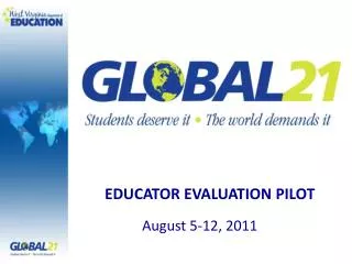 EDUCATOR EVALUATION PILOT