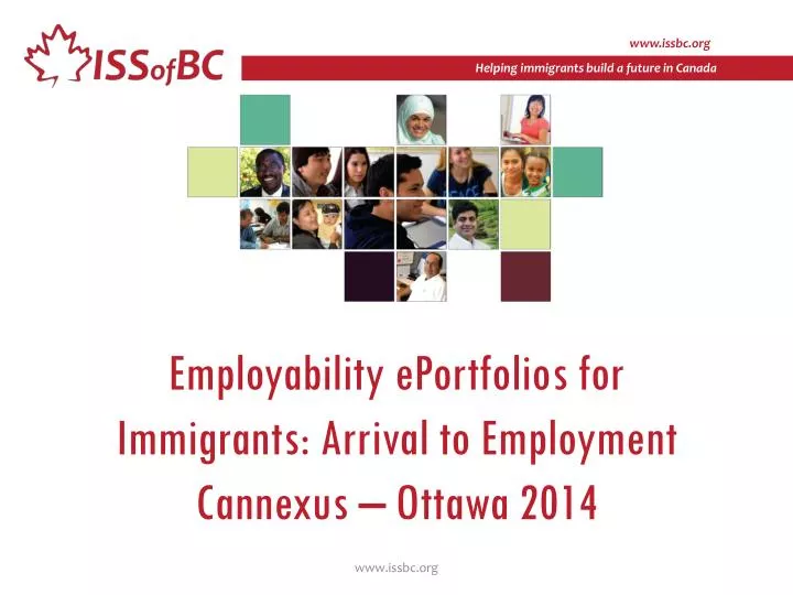 employability eportfolios for immigrants arrival to employment cannexus ottawa 2014