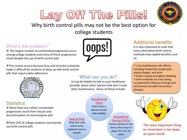 lay off t he p ills why birth control pills may not be the best option for college students