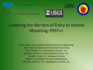 Lowering the Barriers of Entry to Inverse Modeling: PEST++