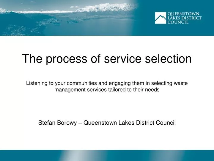 stefan borowy queenstown lakes district council