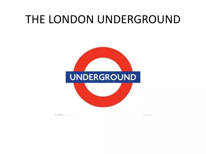 the london underground