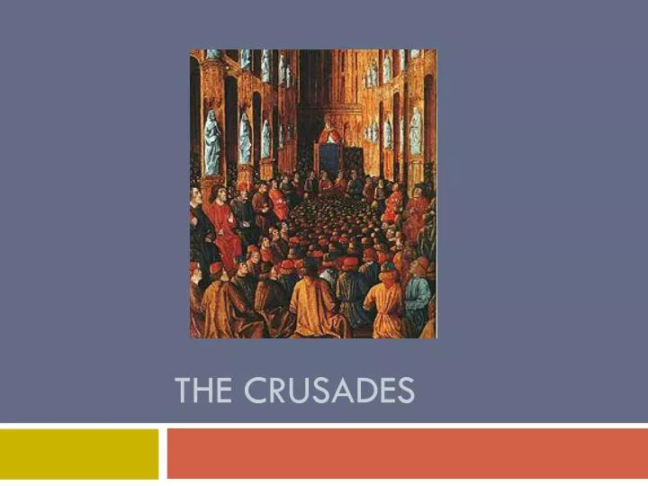 the crusades