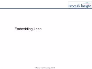 Embedding Lean