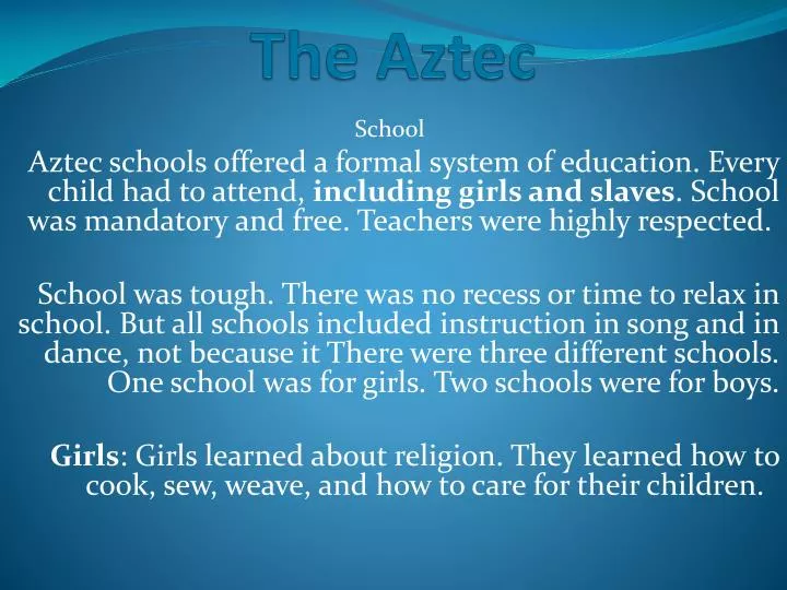 the aztec