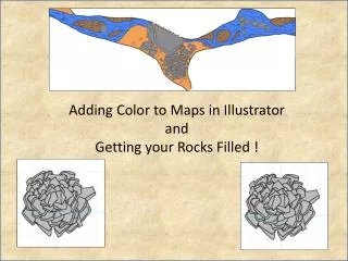 Adding Color to Maps in Illustrator and Getting your Rocks Filled !