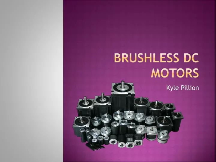 brushless dc motors