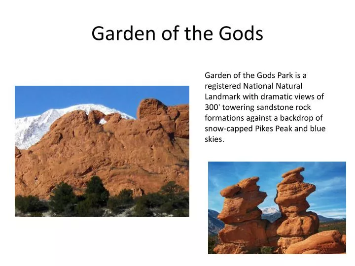garden of the gods
