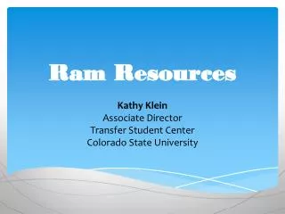Ram Resources