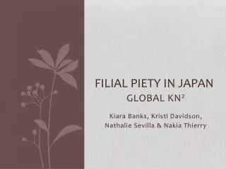 filial piety in Japan