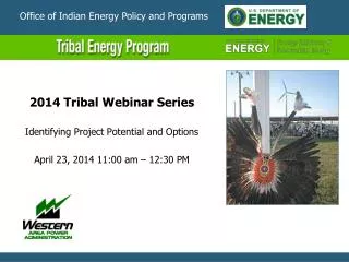 Office of Indian Energy Policy and Programs