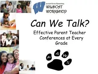 Can e Talk? Effective Parent Teacher Conferences at Every Grade