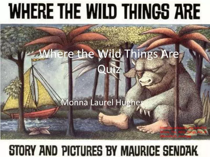 where the wild things are quiz
