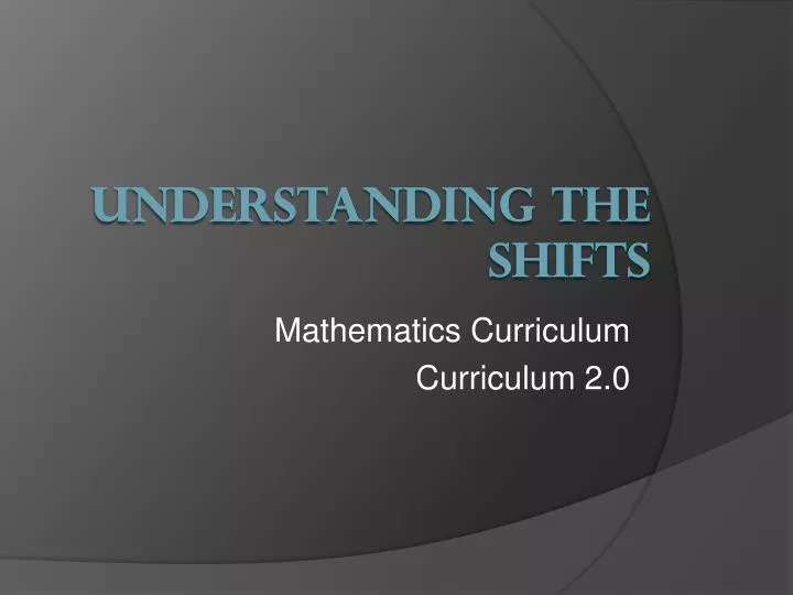 mathematics curriculum curriculum 2 0
