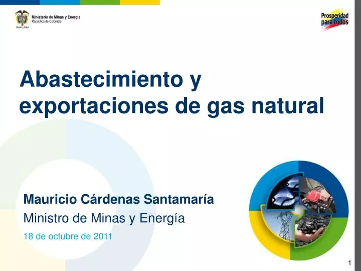 abastecimiento y exportaciones de gas natural