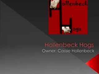 Hollenbeck Hogs