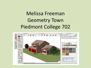Melissa Freeman Geometry Town Piedmont College 702