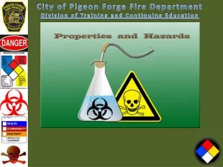 Properties and Hazards