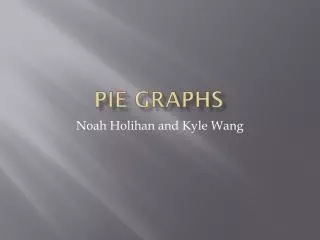 pie graphs