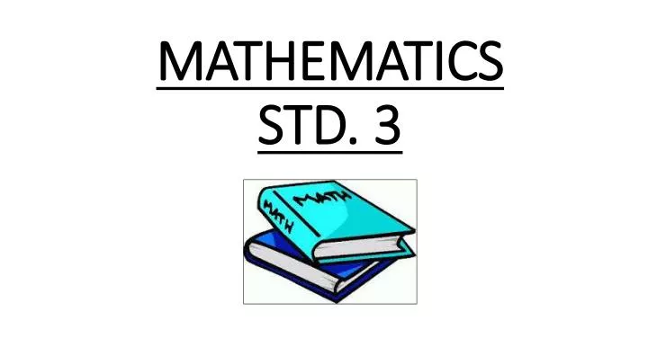 mathematics std 3