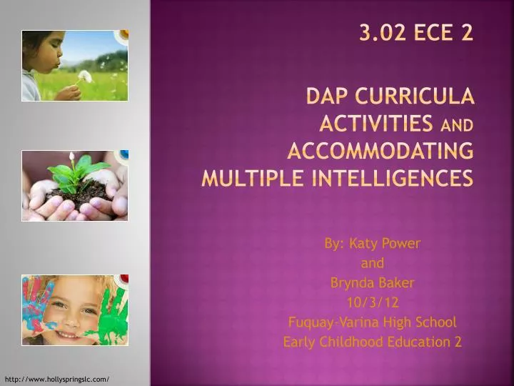 3 02 ece 2 dap curricula activities and accommodating multiple intelligences