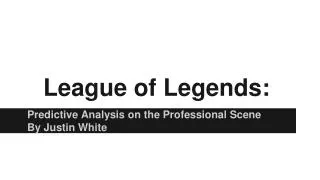 League of Legends: