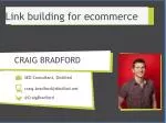 Craig bradford - slide 1