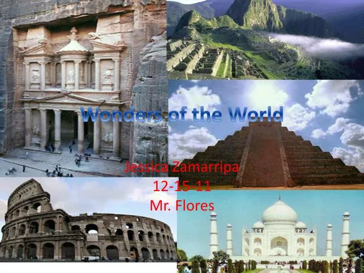 wonders of the world