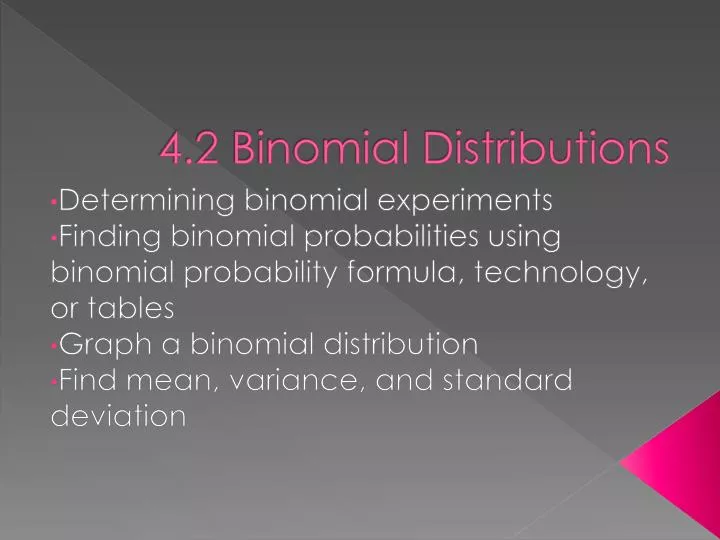 4 2 binomial distributions