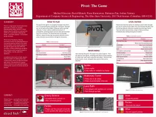 Pivot: The Game