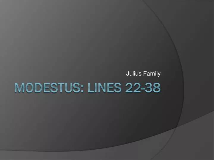 julius family