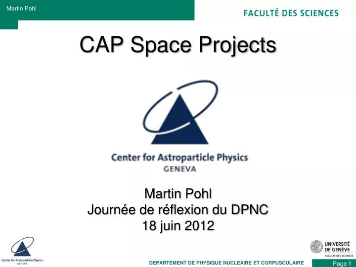 cap space projects