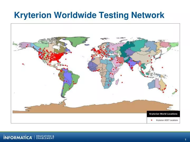 kryterion worldwide testing network