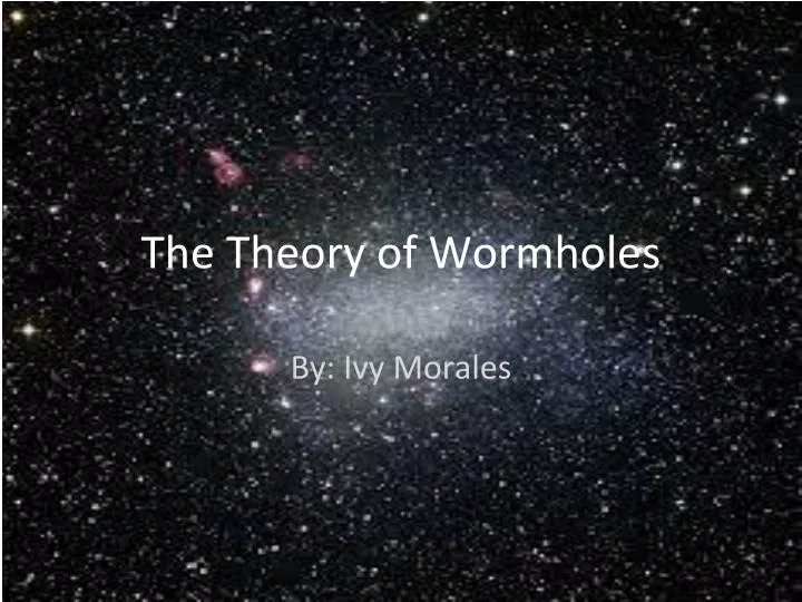 the theory of wormholes