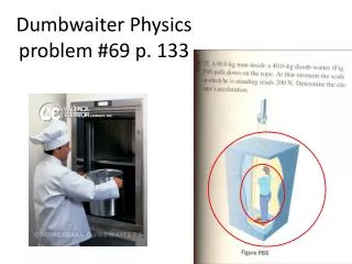 Dumbwaiter Physics problem #69 p. 133