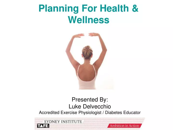 planning for health wellness