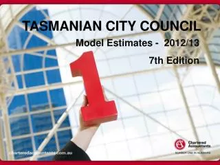 TASMANIAN CITY COUNCIL