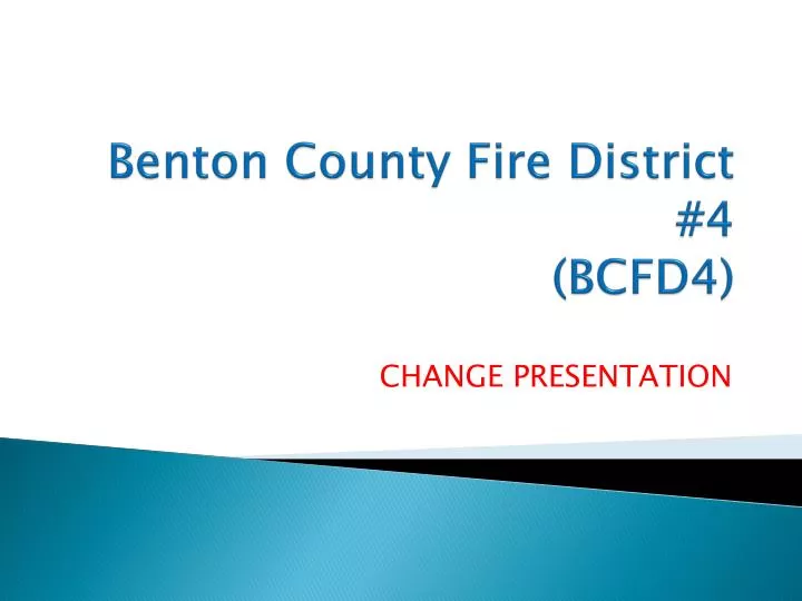 benton county fire district 4 bcfd4