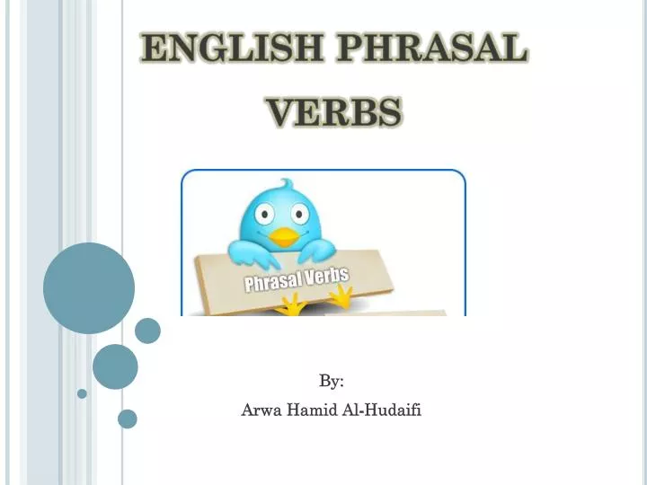 english phrasal verbs