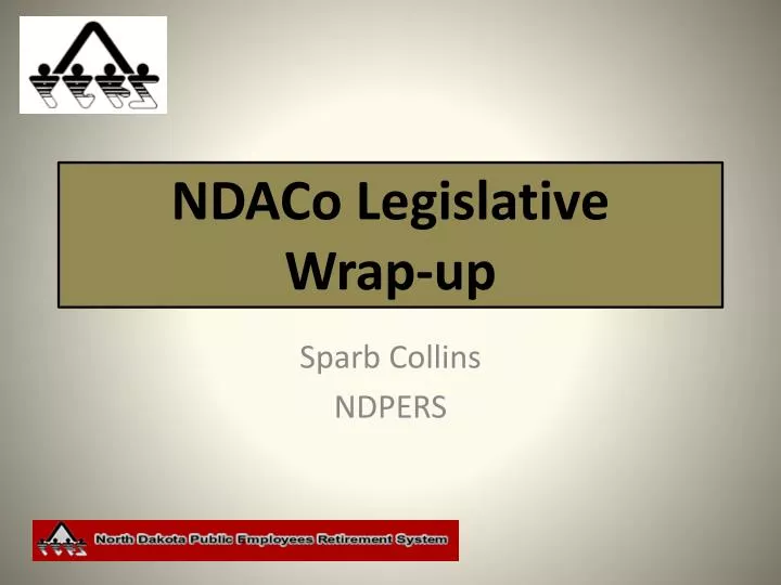 ndaco legislative wrap up