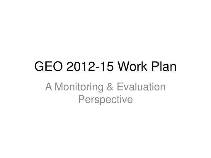 geo 2012 15 work plan