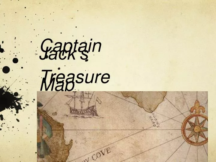 captain jack s treasure map