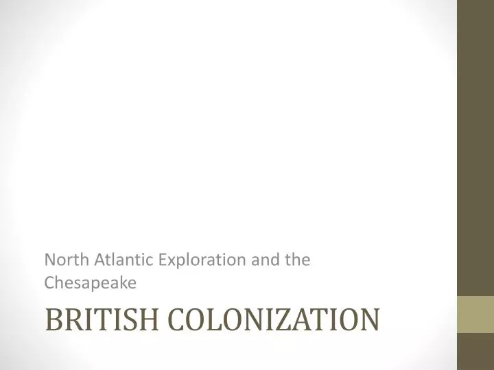 british colonization