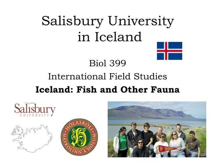 salisbury university in iceland