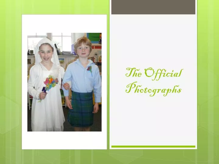 the official photographs