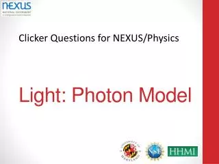 Light: Photon Model