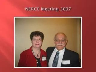 NERCE Meeting 2007